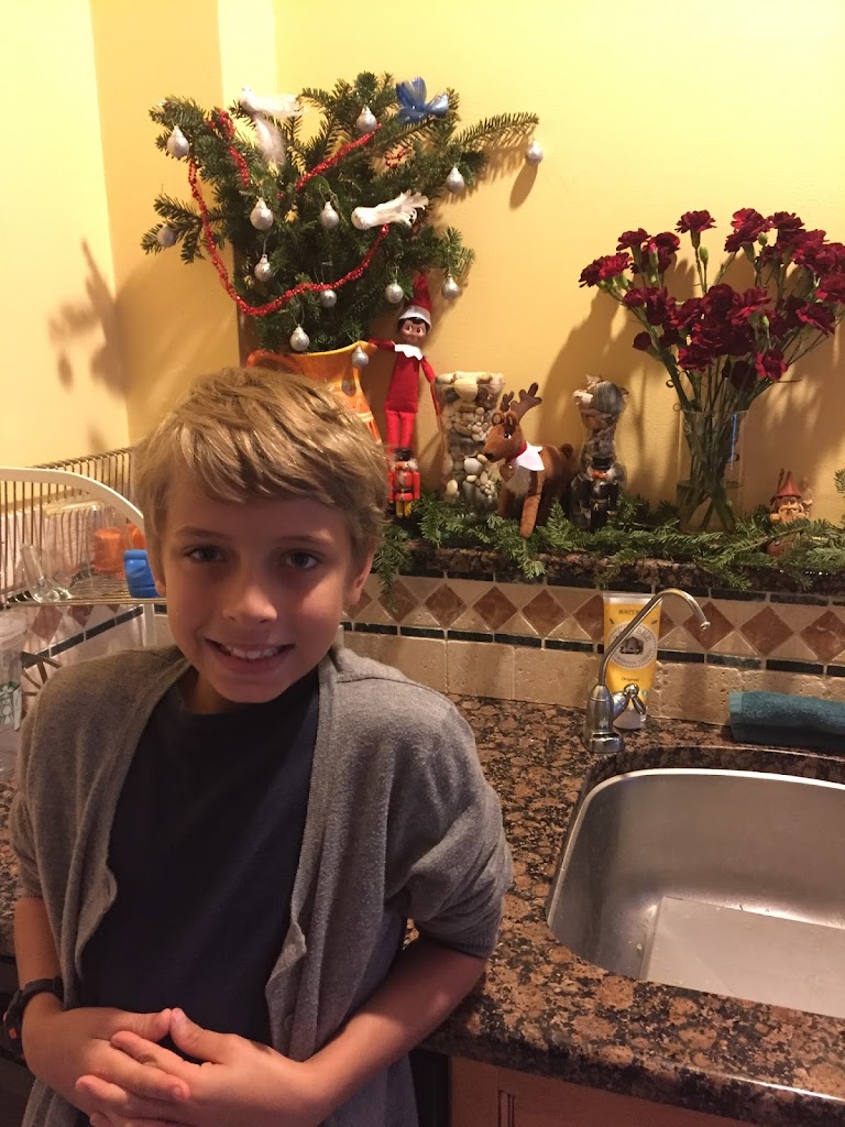 Our Elf – Day 10 thru Day 16
